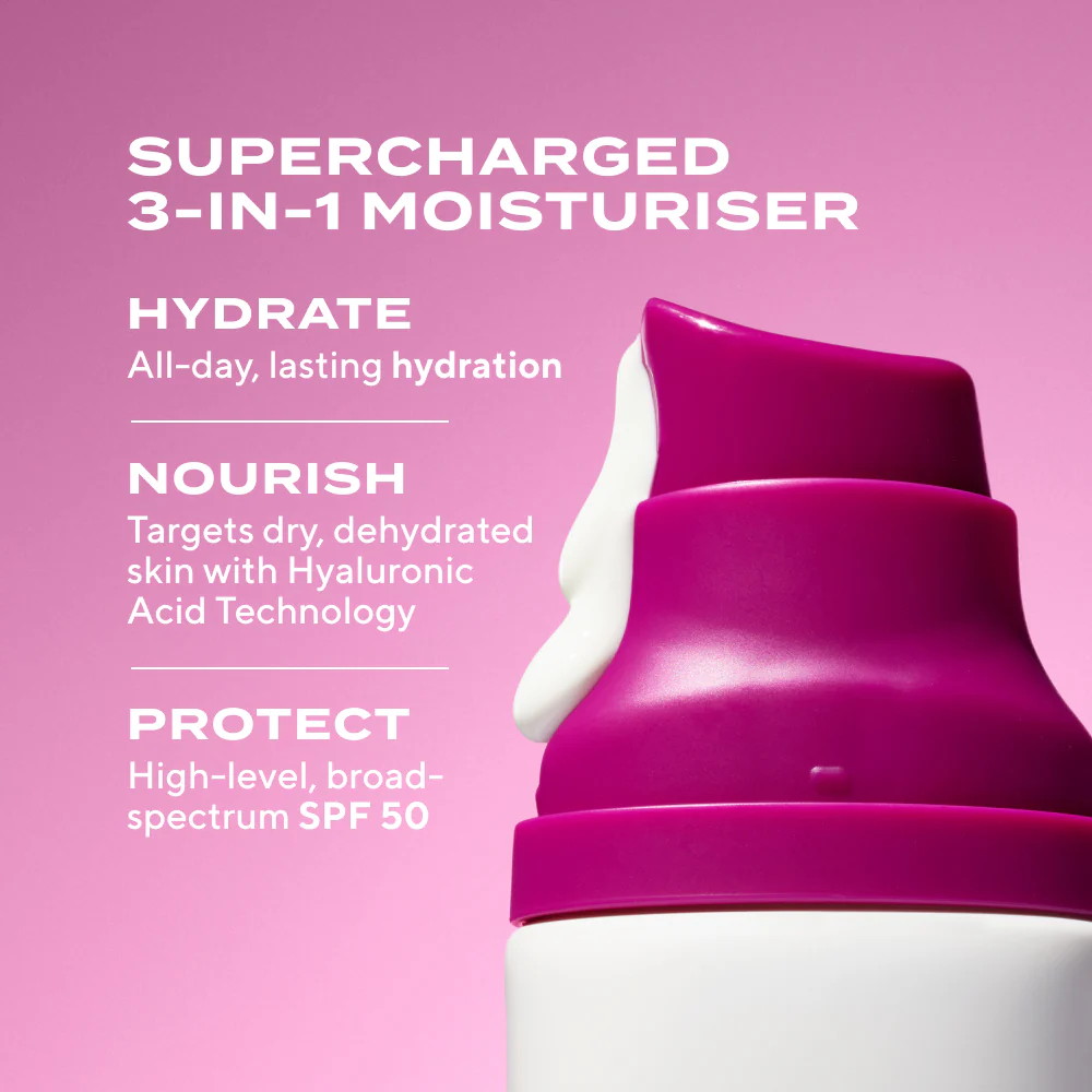 Superactive Moisturiser SPF 50: Hydrating - Image 2
