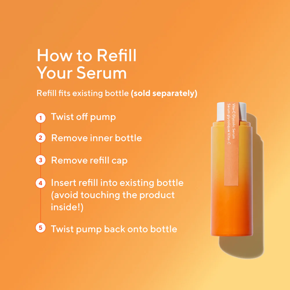 Vita-C Glycolic Serum Refill - Image 3